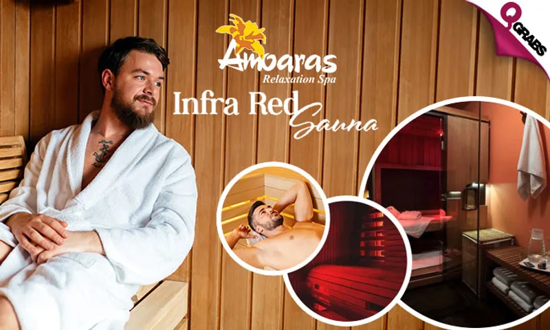 Infrared Sauna & Full Body Balinese Massage for Men at Amoaras Relaxation Spa by Holiday Villa!